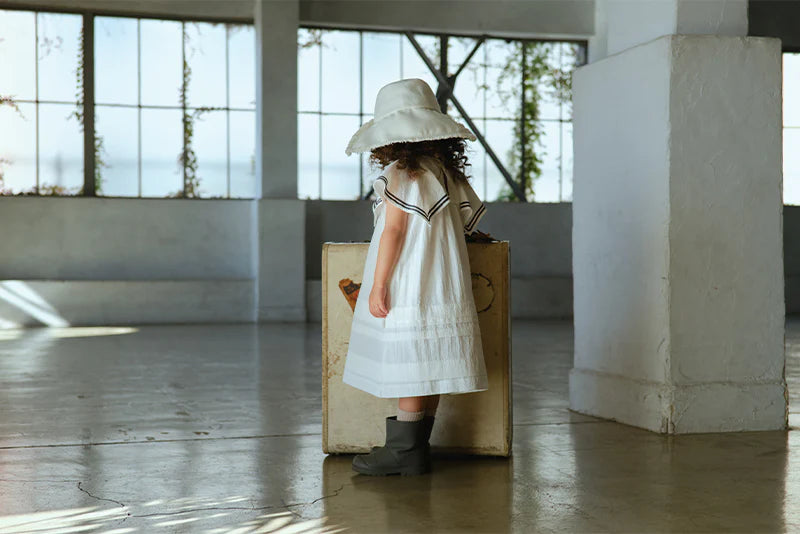 paddle dress 1 white白色水手風連身裙