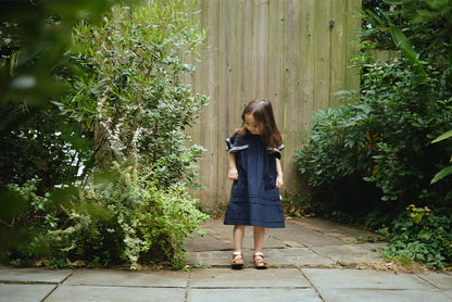 paddle dress 2 navy深藍色水手風連身裙