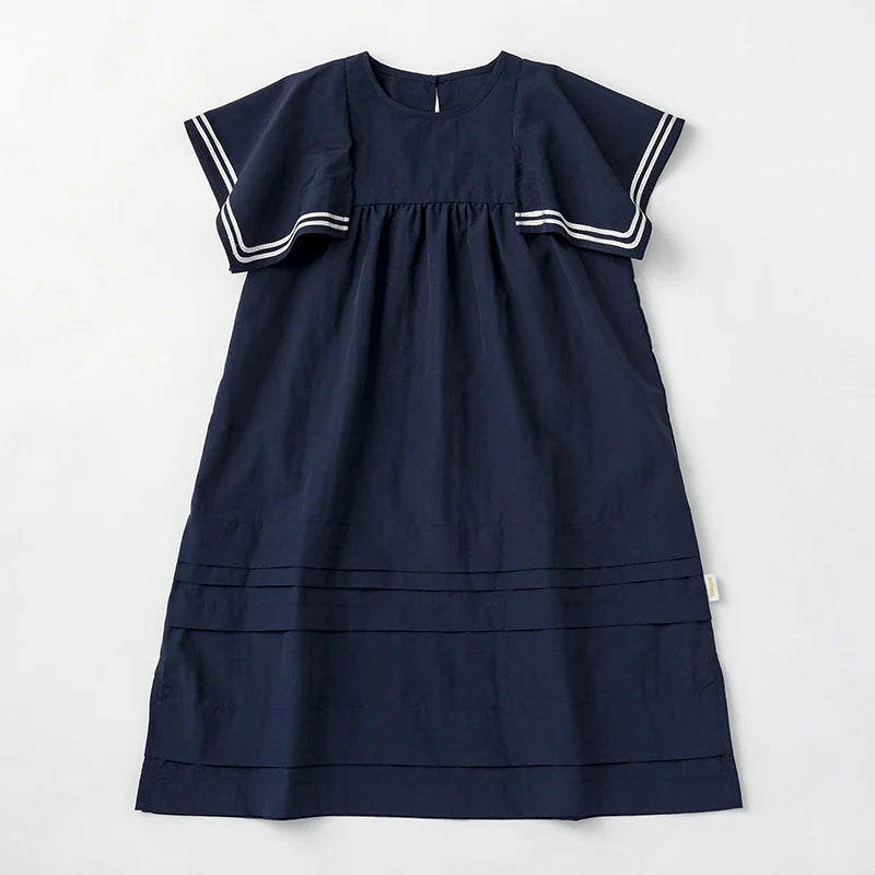 paddle dress 2 navy深藍色水手風連身裙