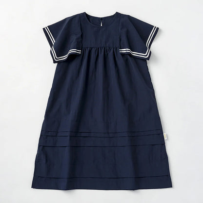 paddle dress 2 navy深藍色水手風連身裙