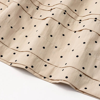 paddle dress 3 pindot 米色波點水手風連身裙