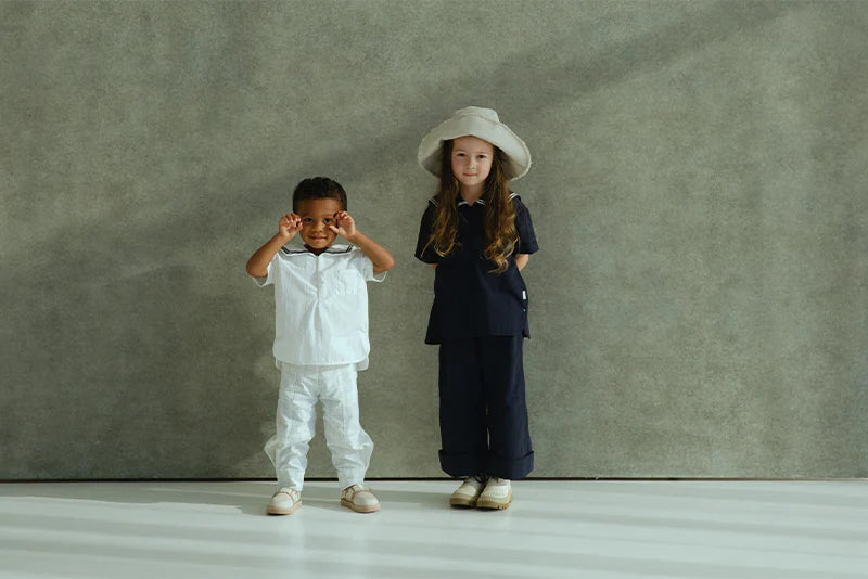 paddle shirts 三色水手風襯衫男女寶適用