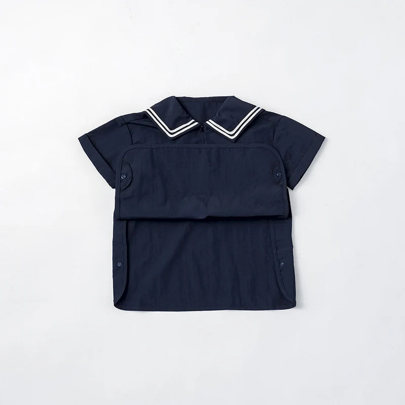 paddle shirts 三色水手風襯衫男女寶適用