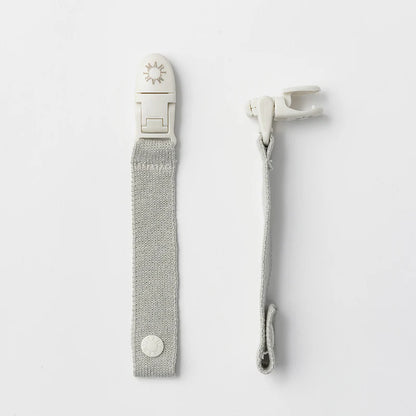 Organic hooded blanket 2 ice grey灰色多用途多功能嬰兒毯