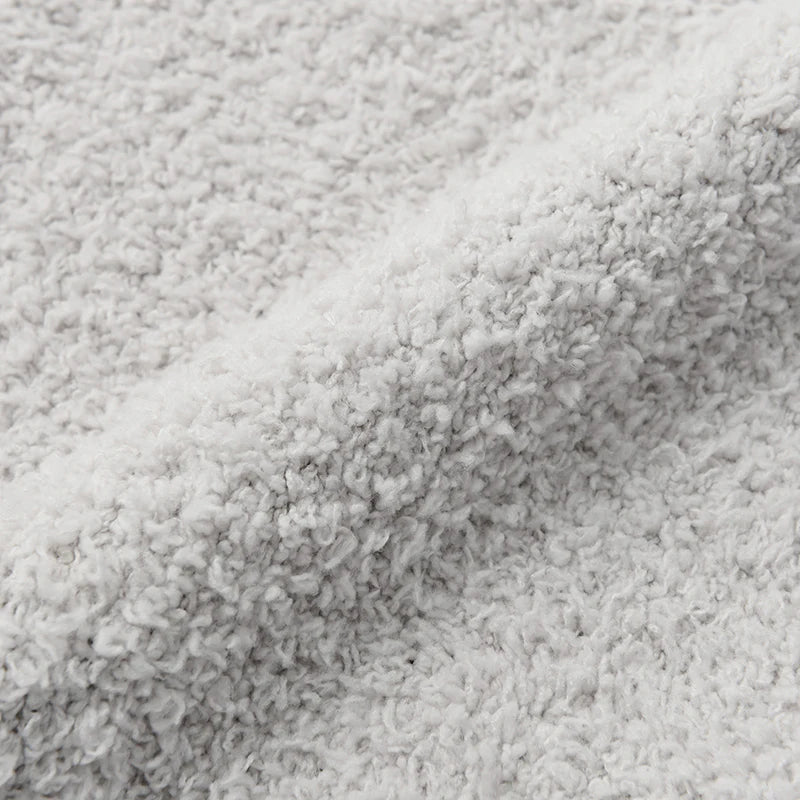 Organic hooded blanket 2 ice grey灰色多用途多功能嬰兒毯