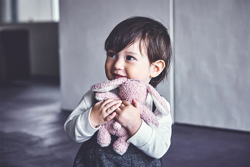 Multifunctional stuffed toy BFF+ rattle  bunny兔子鈴鐺毛絨玩具玩偶新生兒禮物