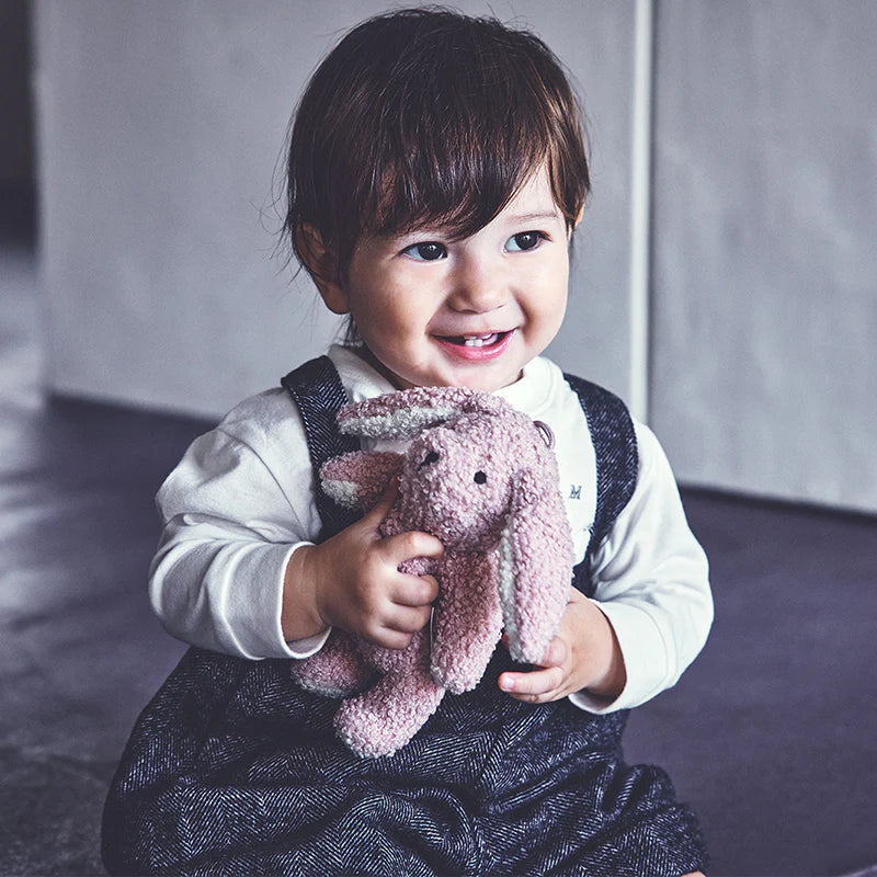 Multifunctional stuffed toy BFF+ rattle  bunny兔子鈴鐺毛絨玩具玩偶新生兒禮物