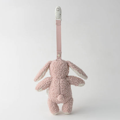 Multifunctional stuffed toy BFF+ rattle  bunny兔子鈴鐺毛絨玩具玩偶新生兒禮物