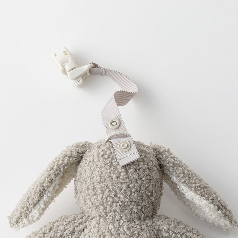 Multifunctional stuffed toy BFF+ rattle  bunny兔子鈴鐺毛絨玩具玩偶新生兒禮物