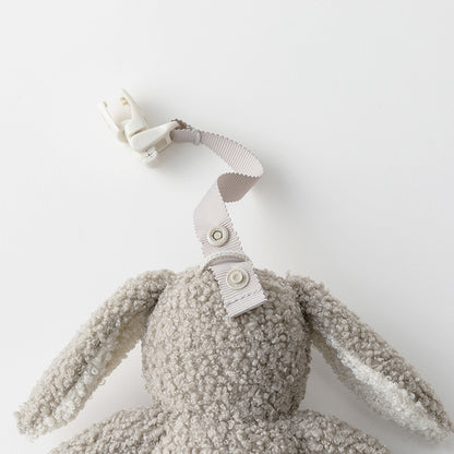 Multifunctional stuffed toy BFF+ rattle  bunny兔子鈴鐺毛絨玩具玩偶新生兒禮物