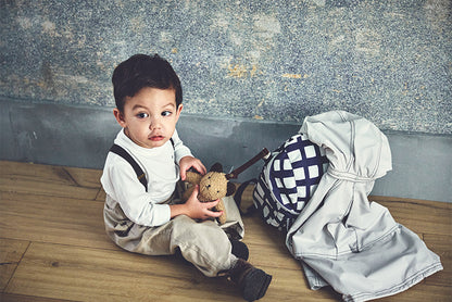 Multifunctional stuffed toy BFF+ rattle 4 bear almond熊寶鈴鐺毛絨玩具