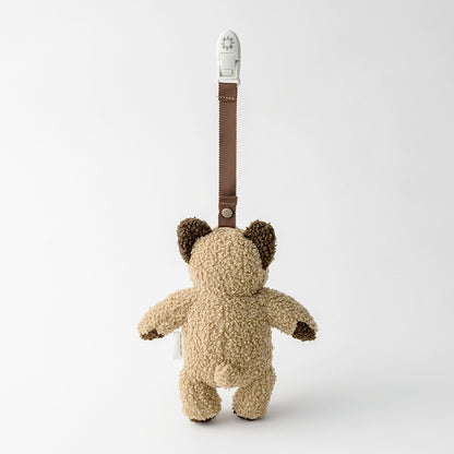 Multifunctional stuffed toy BFF+ rattle 4 bear almond熊寶鈴鐺毛絨玩具