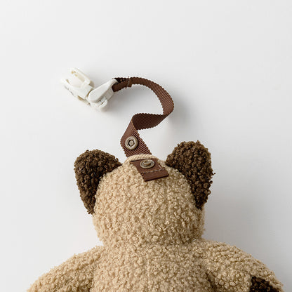 Multifunctional stuffed toy BFF+ rattle 4 bear almond熊寶鈴鐺毛絨玩具