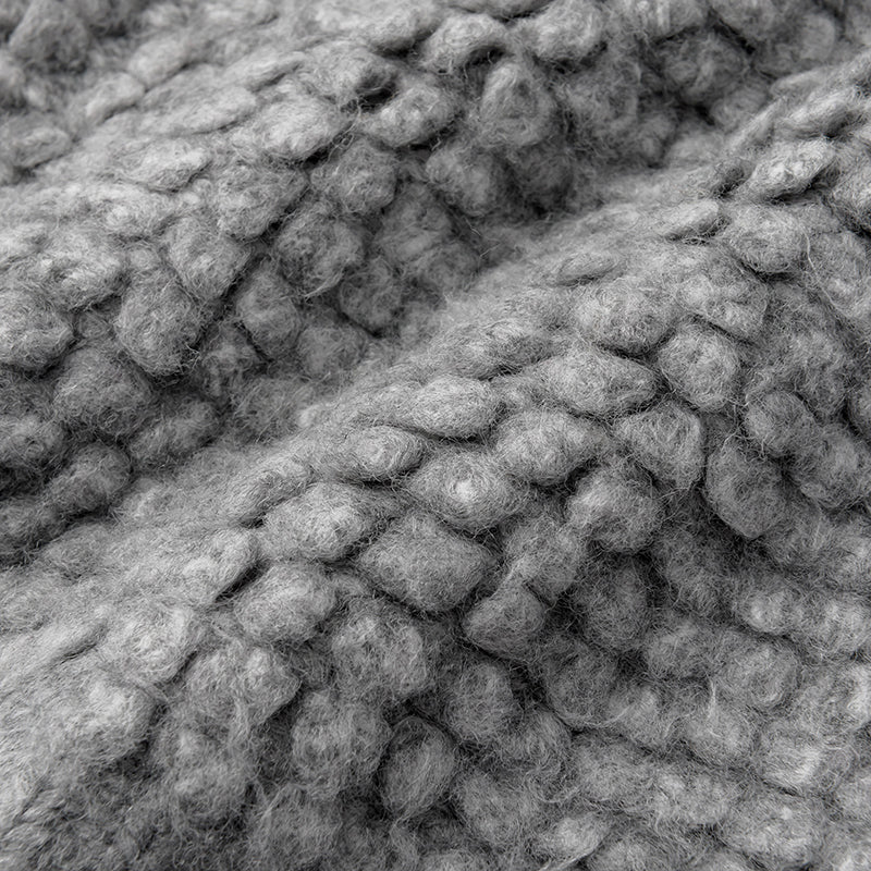 polka 2 light grey針織斗篷外套0-3歲