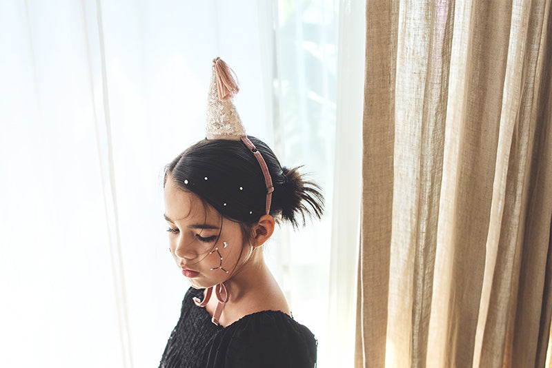 hennin 1 rose頭飾生日節日慶祝送禮