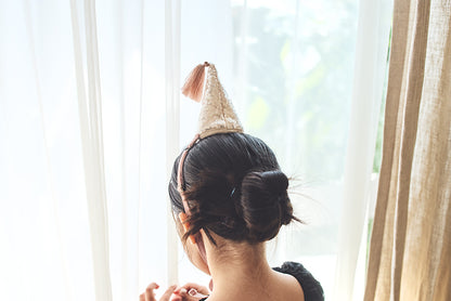 hennin 1 rose頭飾生日節日慶祝送禮