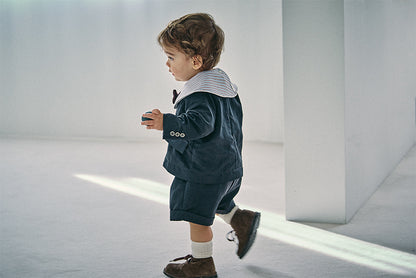 BIB/dolce blue stripe