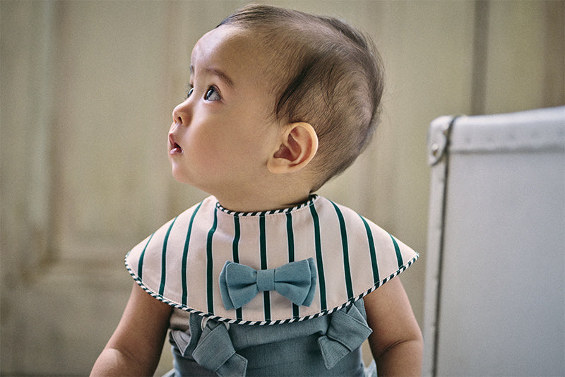 BIB/dolce green stripe