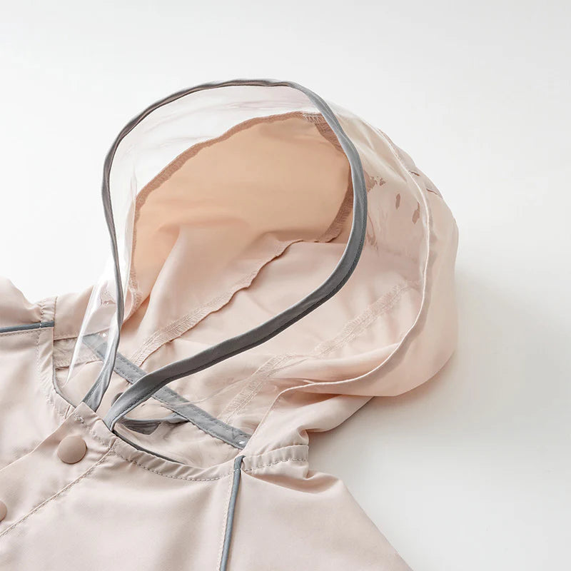 rain poncho兒童斗篷雨衣多色one size可調節80-90cm/1-3歲