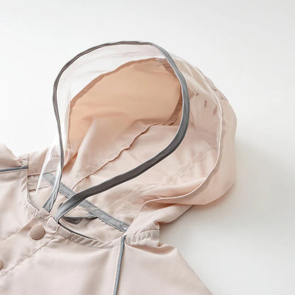 rain poncho兒童斗篷雨衣多色one size可調節80-90cm/1-3歲