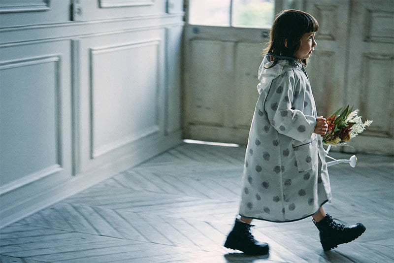 rain coat mizutama兒童雨衣one size可調節100-120cm/3-6歲