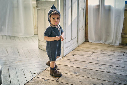 knit polo rompers短袖針織連身衣三色