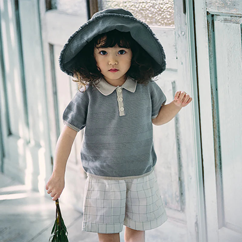 knit polo shirts 無縫針織 Polo 衫短袖三色