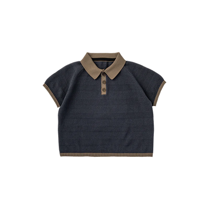 knit polo shirts 無縫針織 Polo 衫短袖三色