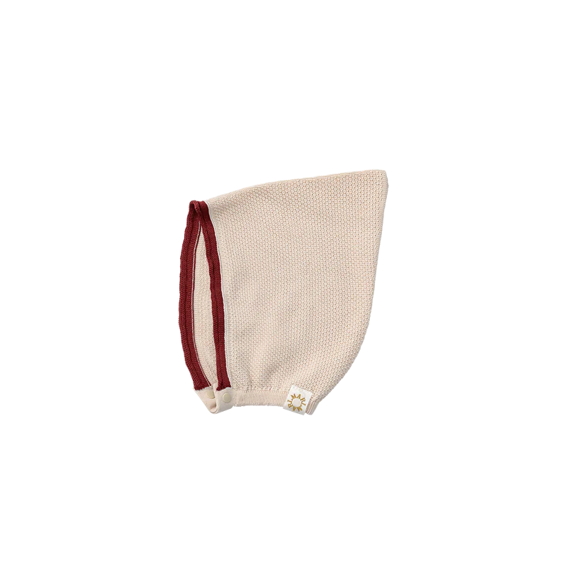 knit hat bonnet mini beni無縫編織超細棉紗針織帽