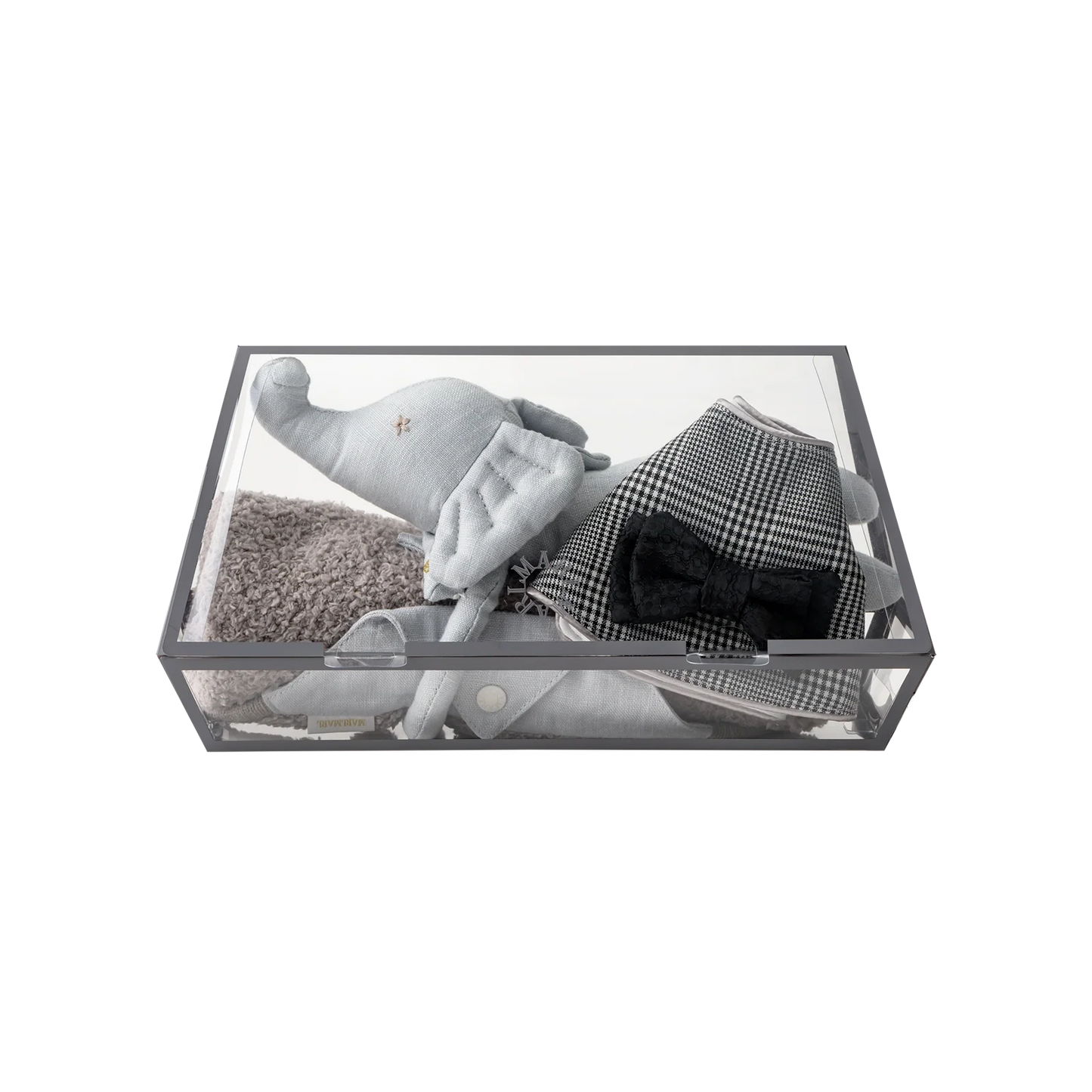 teppan box口水巾搖鈴公仔男寶禮盒套裝