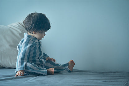 【2025AW】calin blue stripe藍色條紋連身衣0-1歲