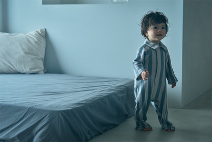 【2025AW】calin blue stripe藍色條紋連身衣0-1歲