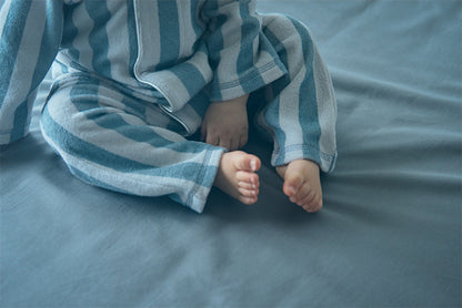 【2025AW】calin blue stripe藍色條紋連身衣0-1歲