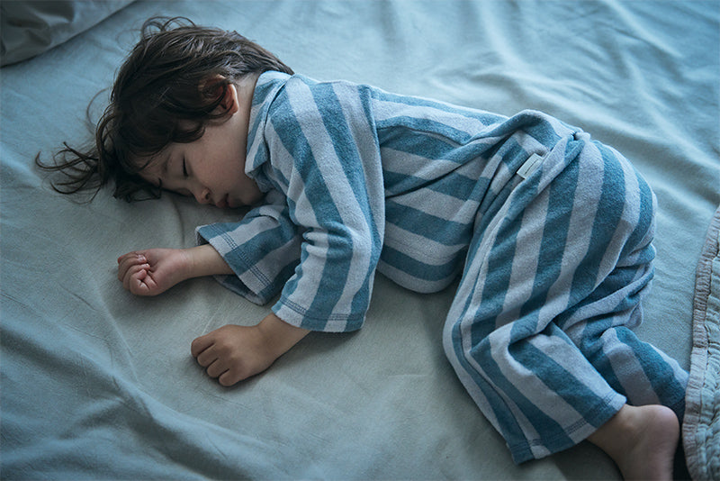 【2025AW】calin blue stripe藍色條紋連身衣0-1歲