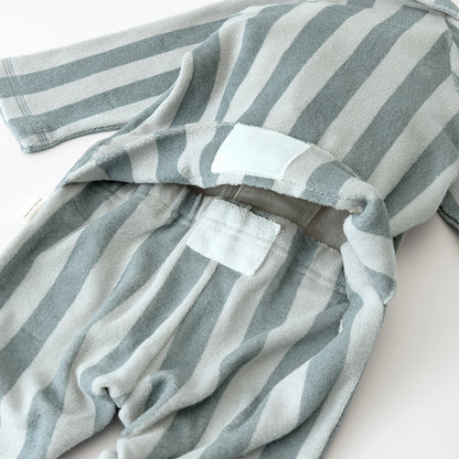 【2025AW】calin blue stripe藍色條紋連身衣0-1歲