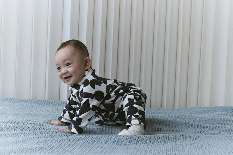 【2025AW預定】calin navy blocks 連身衣0-1歲