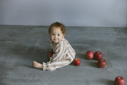 【2025AW】collon pink stripe連身衣0-1歲