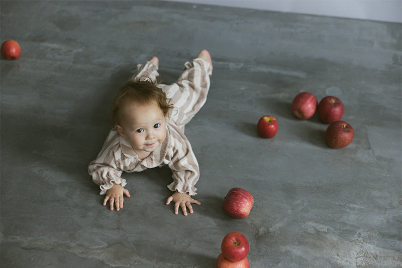 【2025AW】collon pink stripe連身衣0-1歲