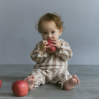 【2025AW】collon pink stripe連身衣0-1歲