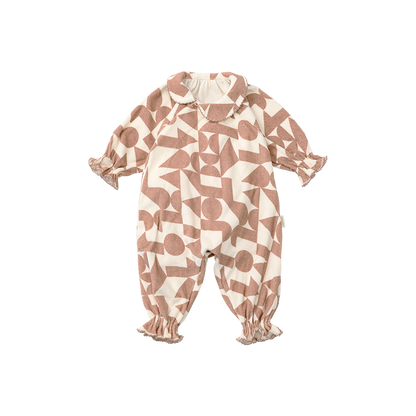 【2025AW】collon pink blocks連身衣0-1歲