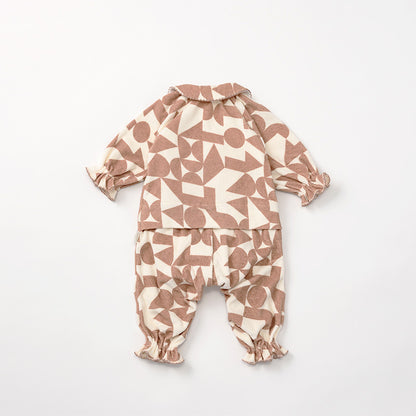 【2025AW】collon pink blocks連身衣0-1歲