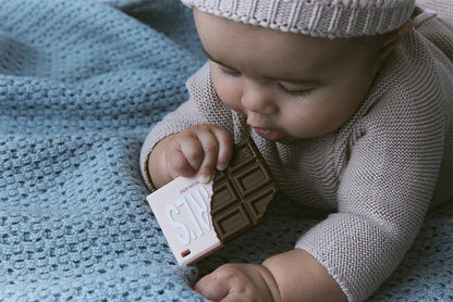 【2025AW】BRICK巧克力牙膠新生兒禮物適用3個月起