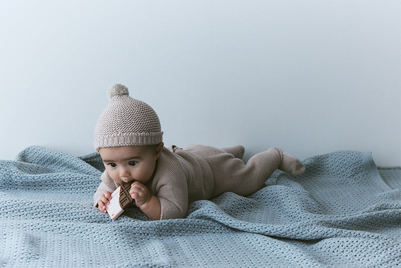 【2025AW】BRICK巧克力牙膠新生兒禮物適用3個月起