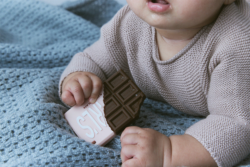 【2025AW】BRICK巧克力牙膠新生兒禮物適用3個月起