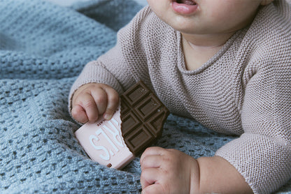 【2025AW】BRICK巧克力牙膠新生兒禮物適用3個月起