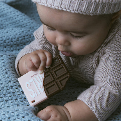 【2025AW】BRICK巧克力牙膠新生兒禮物適用3個月起