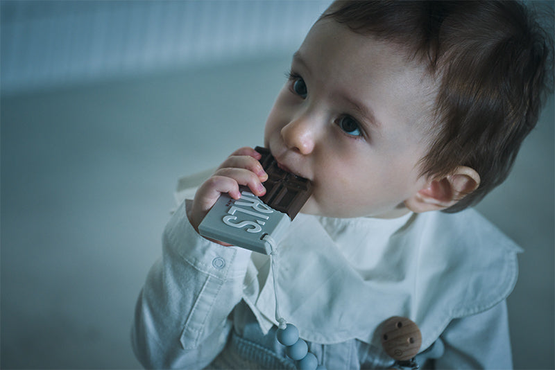 【2025AW】BRICK巧克力牙膠新生兒禮物適用3個月起