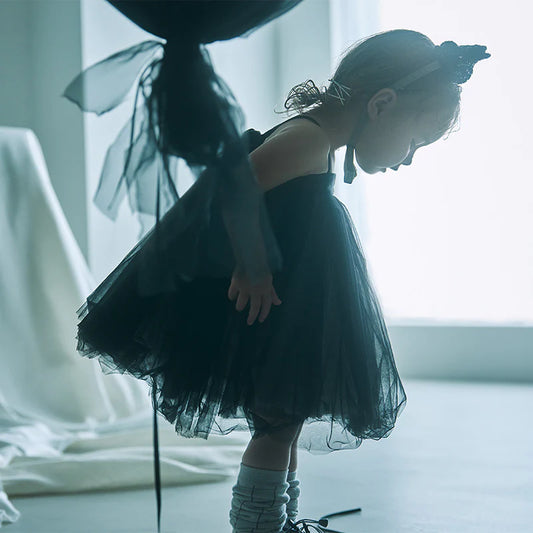 HALLOWEEN萬聖節系列/tutu noir限定黑色芭蕾舞裙0-6歲均碼