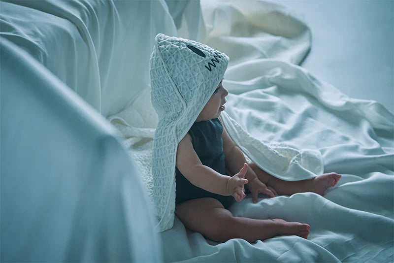 萬聖節限定/Organic hooded towel多用途華夫格毛巾毯子