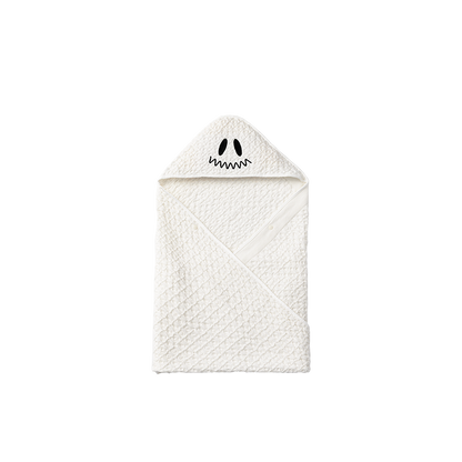 萬聖節限定/Organic hooded towel多用途華夫格毛巾毯子